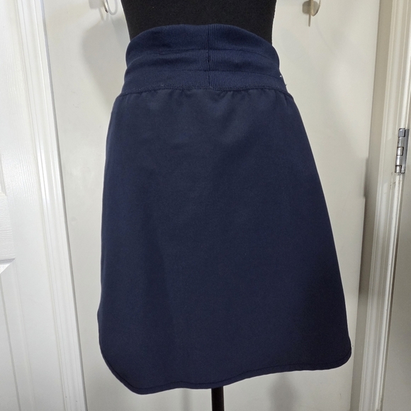 ⭐️Sansara Navy Blue Drawstring Skort Size MED - Picture 3 of 7